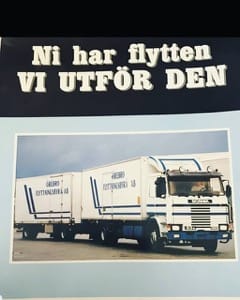 Foto från Örebro Flyttningsbyrås Instagram